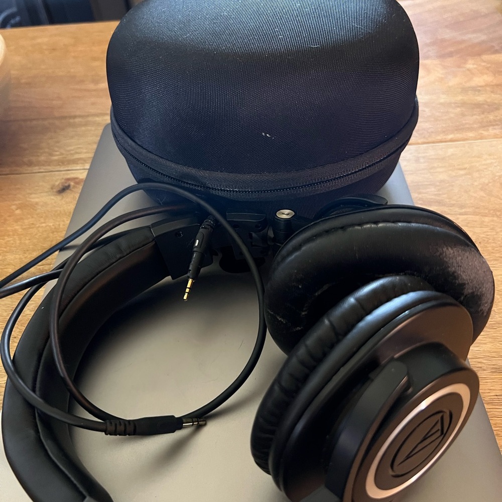 Audio Technica ATH-M50x Black Headphones